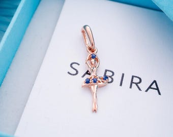 Little Ballerina Pendant-Ballet Gift-Ballerina Gift-Art Pendant-Dancer Pendant-Odette Pendant-Dancer Gift