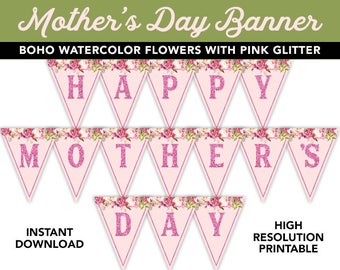 flower happy mother etsy