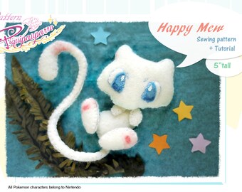 PDF Sewing pattern + instructions - Happy Mew - DIY