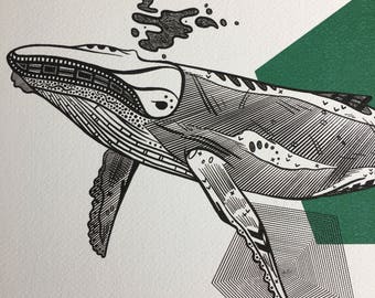 Masked Animalia Print, And He Shall Be Gigantic