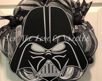 Darth Vader wreath