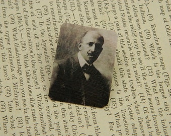 WEB DeBois. brooch lapel pin Black History Month