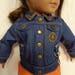 Denim-Jean Jacket for 18 Inch Dolls--Fits American Girl Dolls