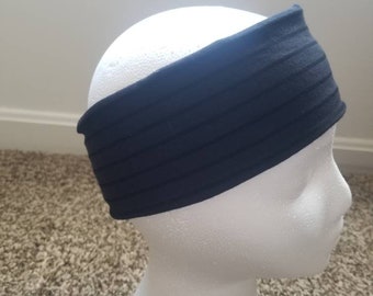 Non slip sustainable bamboo/organic cotton headband