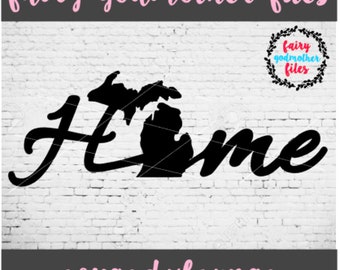 Free Free 108 Home Michigan Svg SVG PNG EPS DXF File