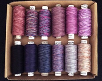 Valdani Quilting Threads - Evening Sky - 60 wt.