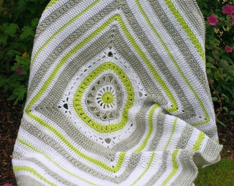 CROCHET PATTERN - Crochet Blanket Pattern, Baby Blanket, Baby afghan