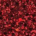 Glitter Fabric. Metallic Red . A4 sheet. JR04962