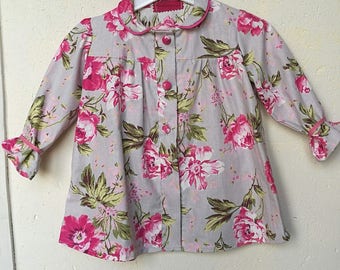 Pretty little spring flowered dress T 3 years