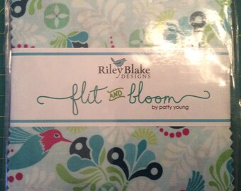 Riley Blake Flit and Bloom Charm Pack