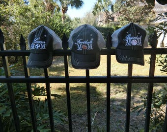 baseball mom, football mom, Soccer mom, hat