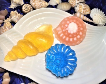 Sea Soap,Undersea World Soap (Part 3), Ocean Soap,Seashells Soap