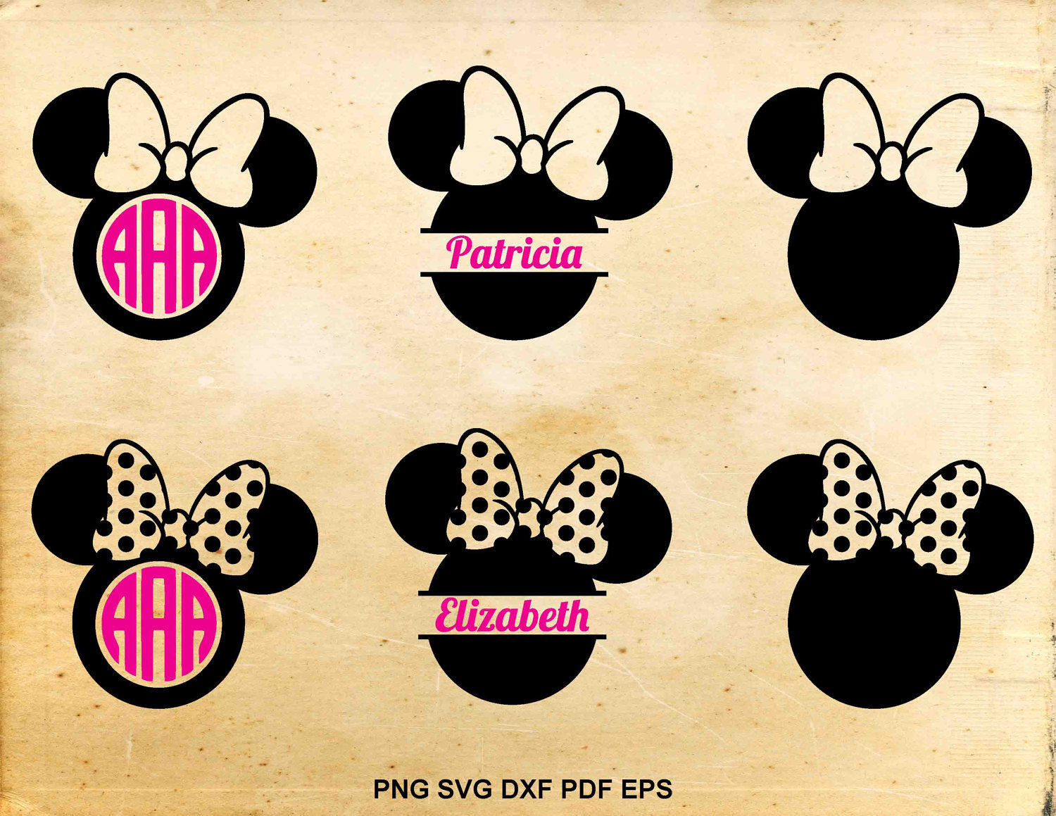 Free Free 222 Disney Monogram Svg SVG PNG EPS DXF File