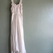 Ethereal White Dress with Ruched Bodice 1930s