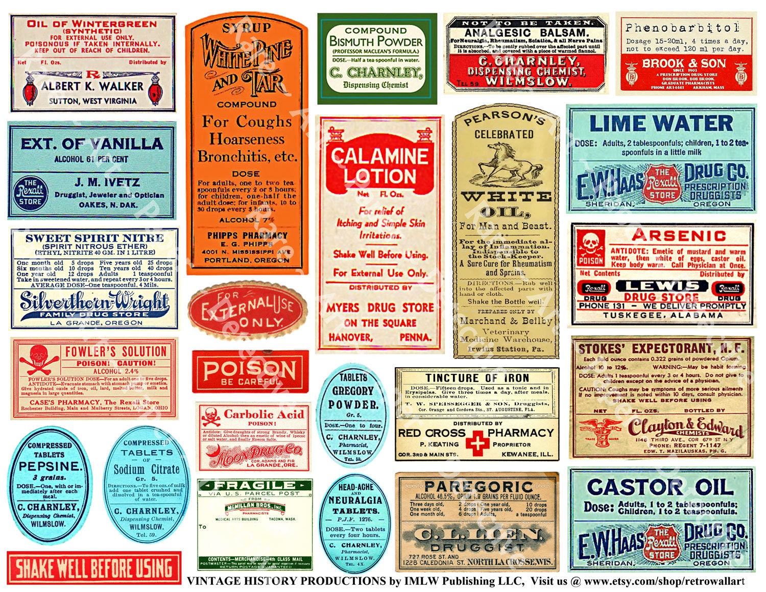 medicine bottle labels digital pharmacy clip art antique