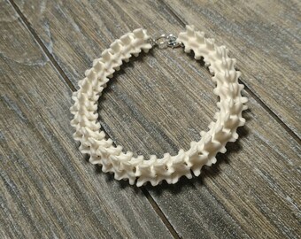 Rattlesnake Vertebrae Link Bracelet