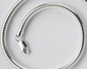 Sterling Silver Snake Chain