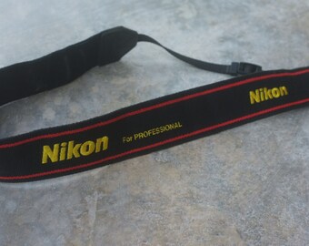 vintage camera strap nikon for professional