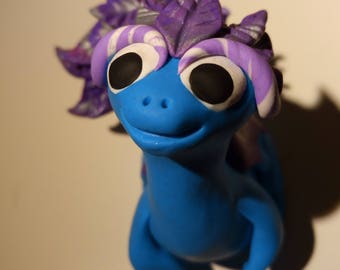 Happy little handmade dragon