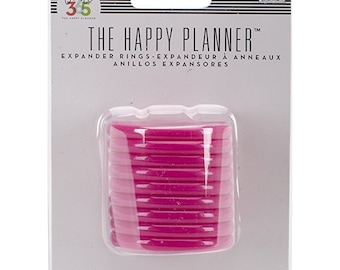 BIG ideas Create 365 The Happy Planner Expander Rings, Pink