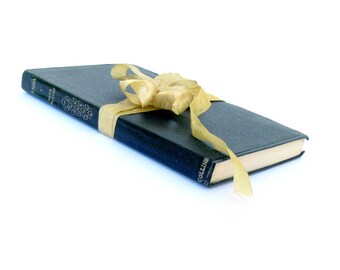 Emma by Jane Austen, Navy Austen Book, Austen Wedding,Blue Book Decor, Jane Austen Book, Austen Lover, Collectible Emma Book, Vintage Austen