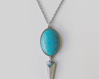 Turquoise Pendant Necklace