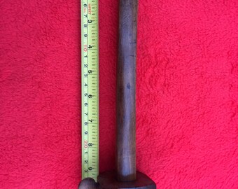 Scribe ,11 inch cherry scribe. Circa 1850 with thumbscrew