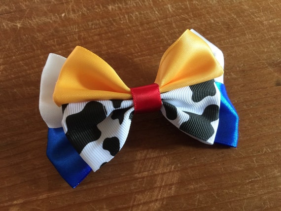 Disney Inspired Jessie Cowgirl Toy Story Hair Bow