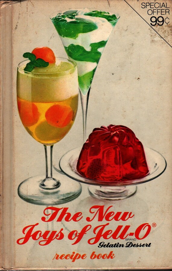 New Joys of Jello + 1974 + Vintage Cook Book