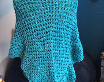 Boho Mermaid Shawl