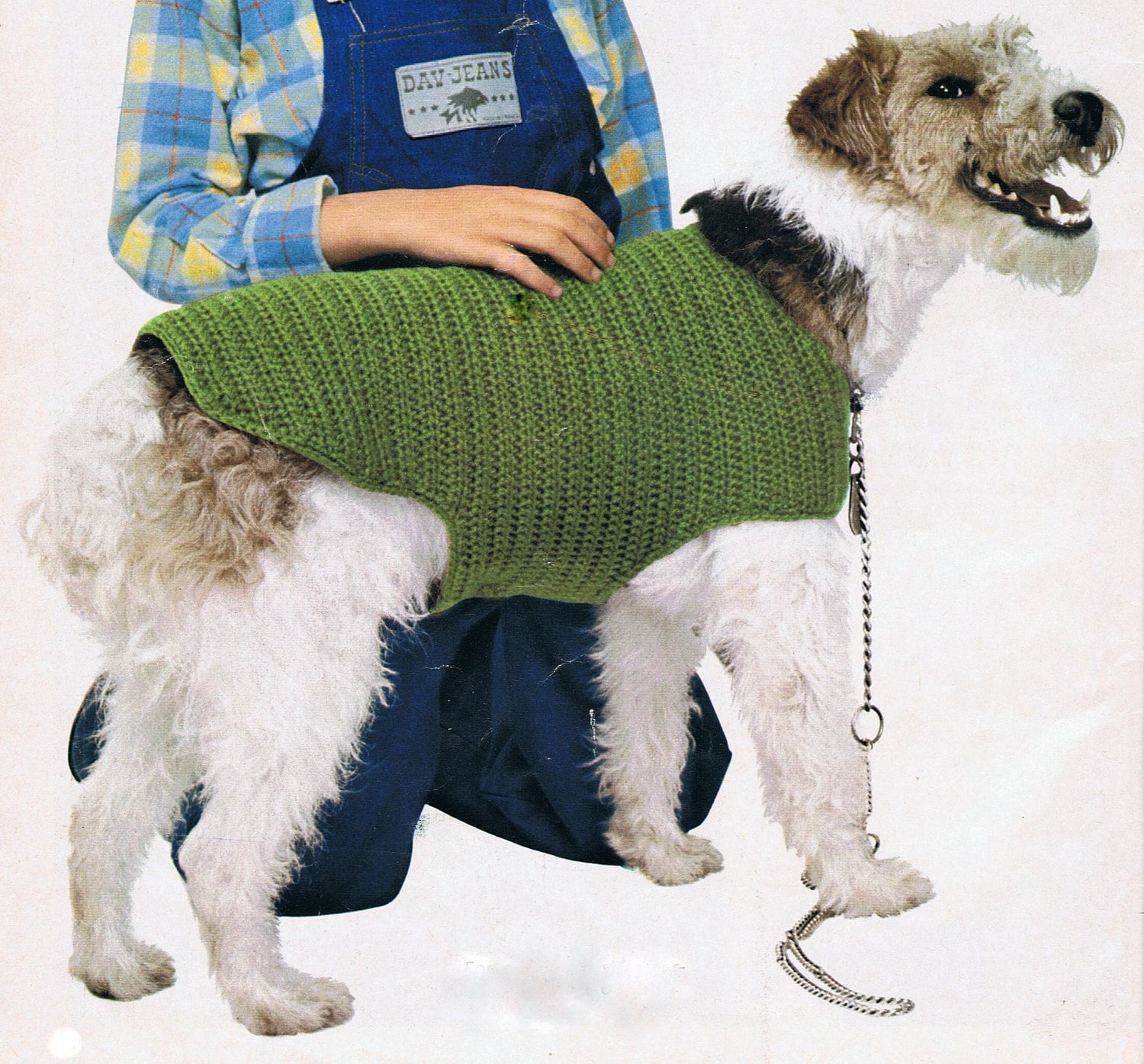 Dog Coat Crochet Pattern PDF Vintage T188 INSTANT Download