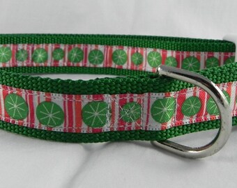 Mid-Century Modern Christmas Dog Collar