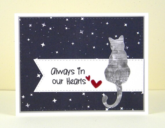 Cat Sympathy Card Cat Sympathy Pet Sympathy Pet Loss Loss