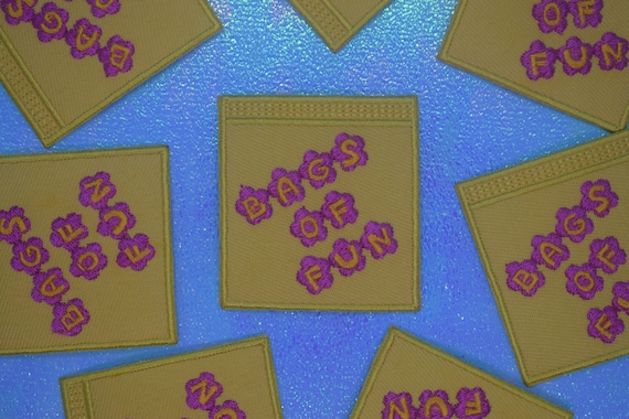 Bags of Fun Iron on Patch