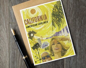California birthday cards, california christmas cards, california vacation, california postcards, california USA, california travel posters