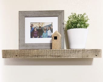 Reclaimed Wood Floating Shelf . Barnwood Decor . Farmhouse Shelving . Farmhouse Shelves . Farmhouse Decor . Barnwood Shelves . Wood