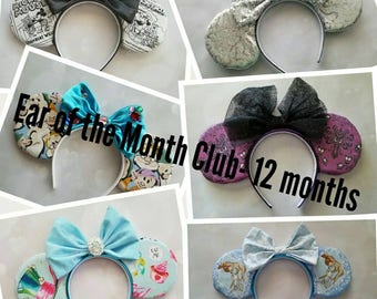 Ear of the Month Club- 12 month subscription