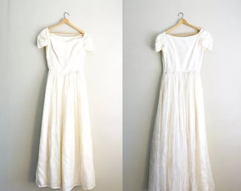 Vintage Wedding Dress | 50s Wedding Dress | Vintage Bridal Gown | Lace Wedding Dress