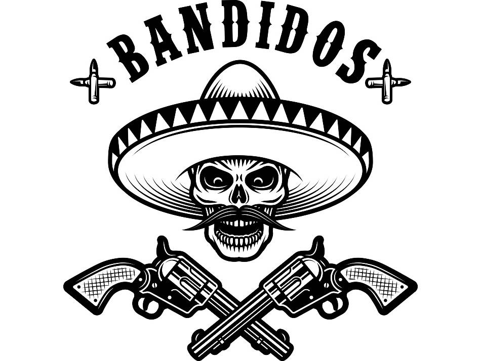 Los bandidos. Череп в Сомбреро. Рисунки черепа в Сомбреро. Черепа в Сомбреро Мексика. Ковбой логотип.