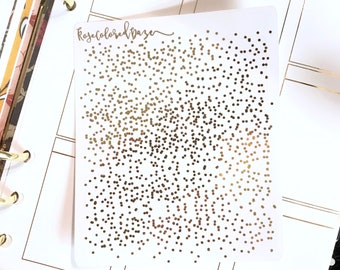 FOILED- Transparent Confetti Headers