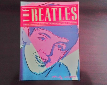 The Beatles 1980 Book Andy Warhol Cover Artwork