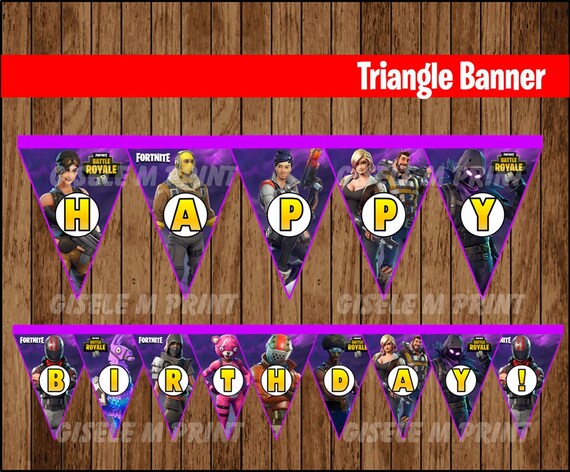 fortnite banner printable fortnite triangle banner - free printable fortnite banner