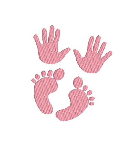 Baby Handprints Foot Printable