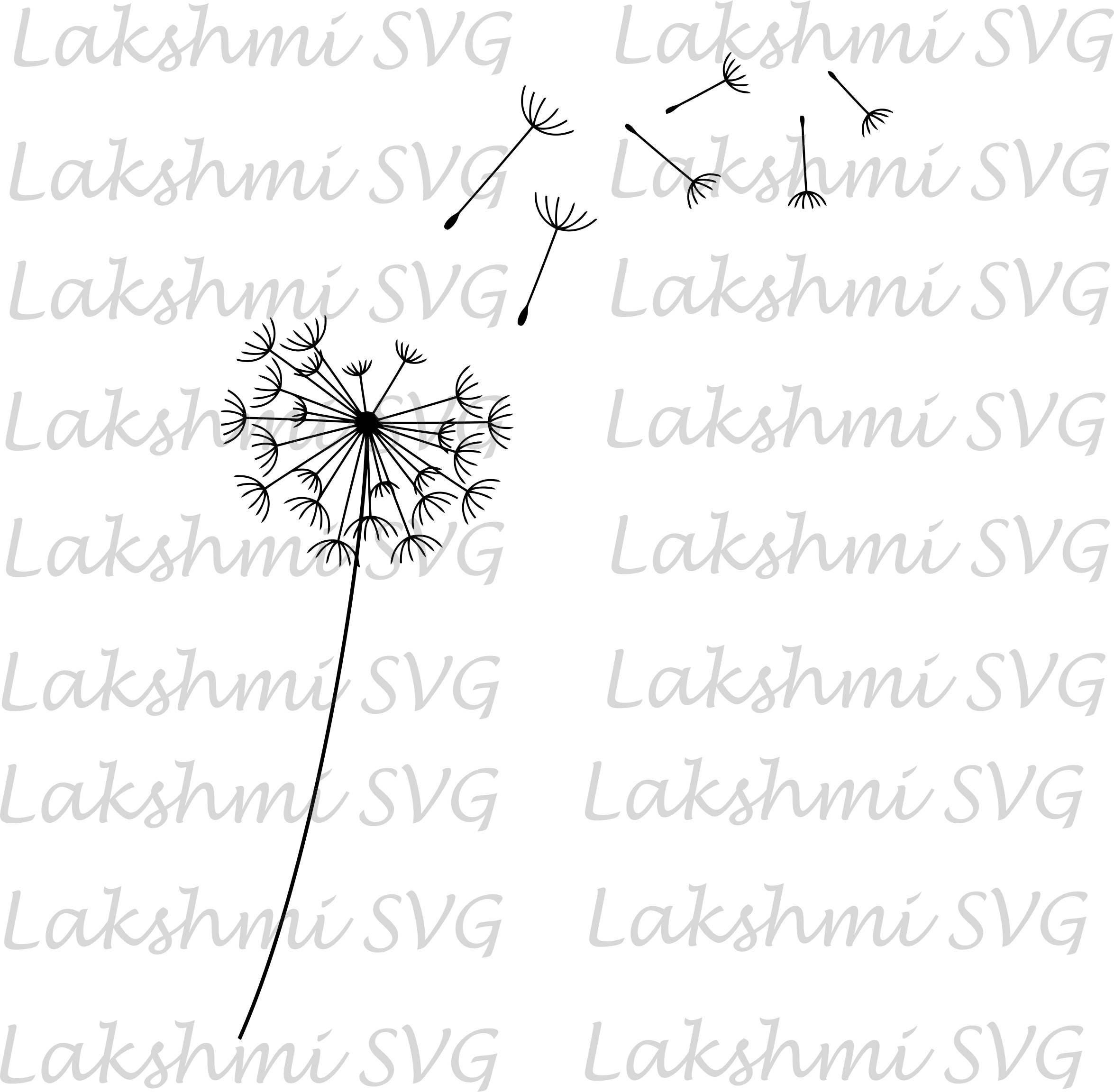 Download Dandelion Flower svg dandelion svg Garden Plant svg EPS