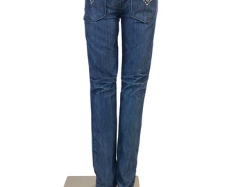 Vintage Indian Rock Culture Skinny Boot Cut Jeans, size 27