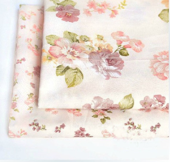 Cotton Fabric Pure Cotton Twill Small Flower Wedding Fabric