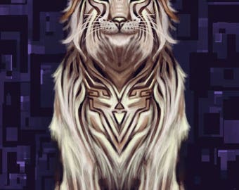 Keeper of Secrets - Large Signed Giclée Print