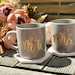 Handlettered Mr & Mrs Stone Mugs