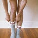 KNITTING PATTERN // Climb socks // toe-up fingering weight hiking work sock -- PDF