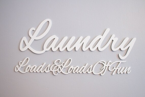 Schild Wäsche geschnitzte hölzerne Schild